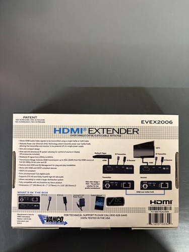 Vanco hdmi extender - vanco,