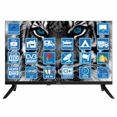 12v o 240v senza - 22",